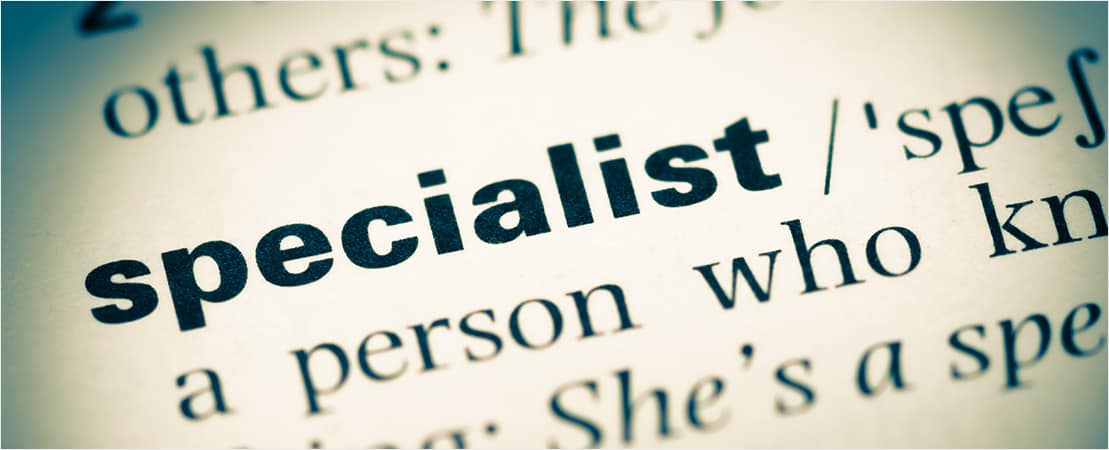 19. S is for Specialist