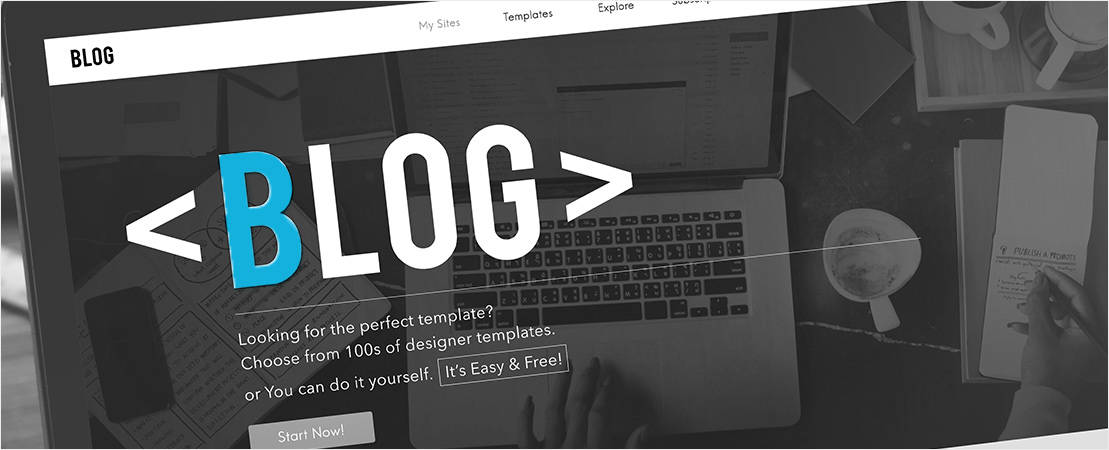 2. B is for Blog