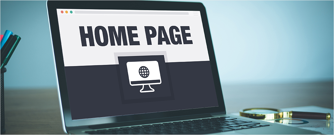 Make your home page a to-the-point summary